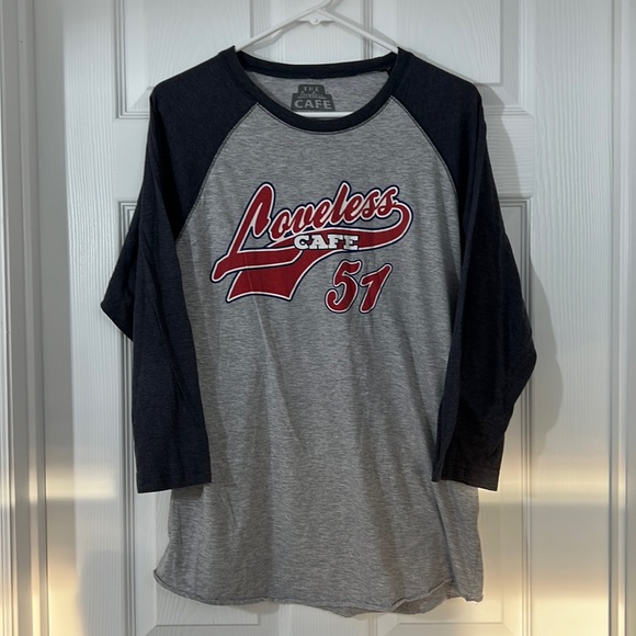 The Loveless Cafe Tops The Loveless Cafe Womens Baseball Longsleeve